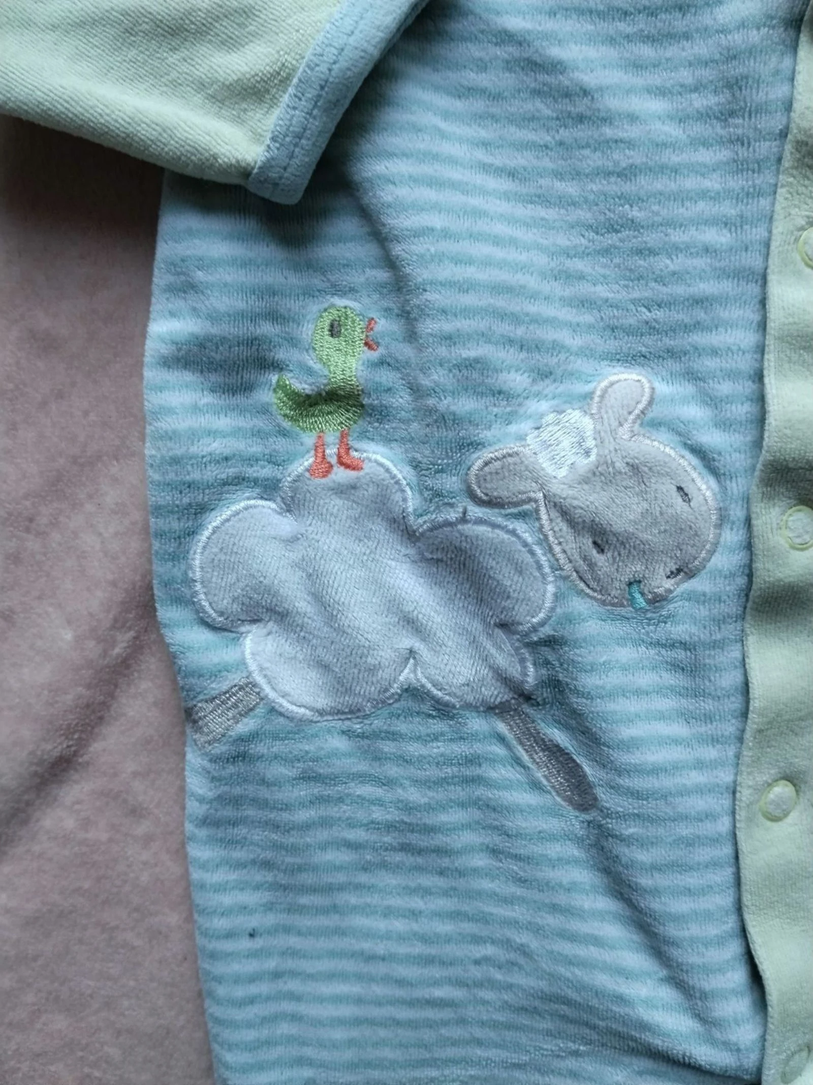 Pijama bebé Kitchoun 9 meses burro y oveja – photo 2
